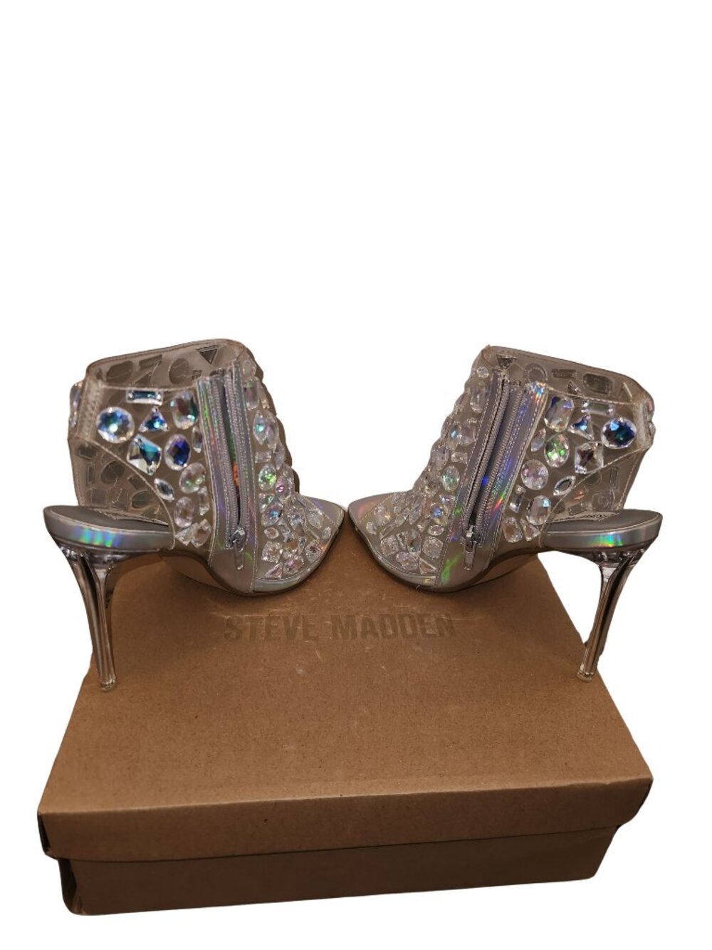 Steve Madden Tomo Bootie Rhinestone Size 8